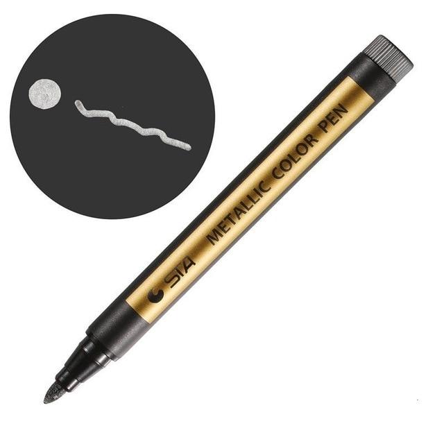 Metallic Brush Pens