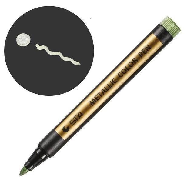 Metallic Brush Pens