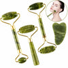 Massager For Face Jade Roller Facial Skin Care Tools Natural  Gouache Scraper Body Back Beauty Slimming Massagers Roller Set