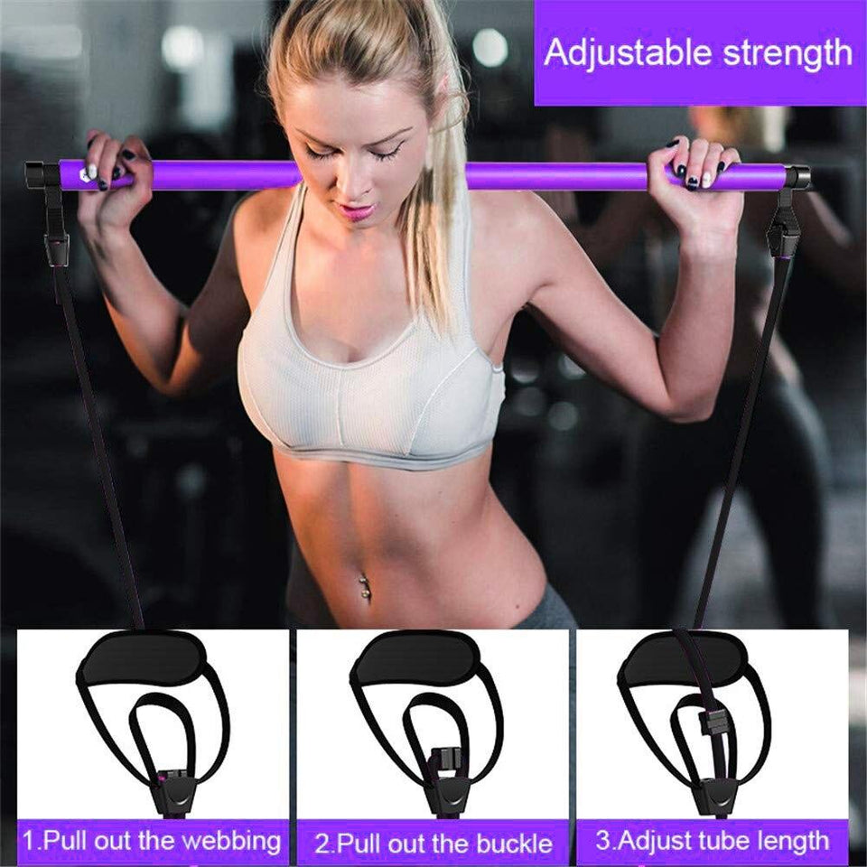 Portable Pilates Bar Kit