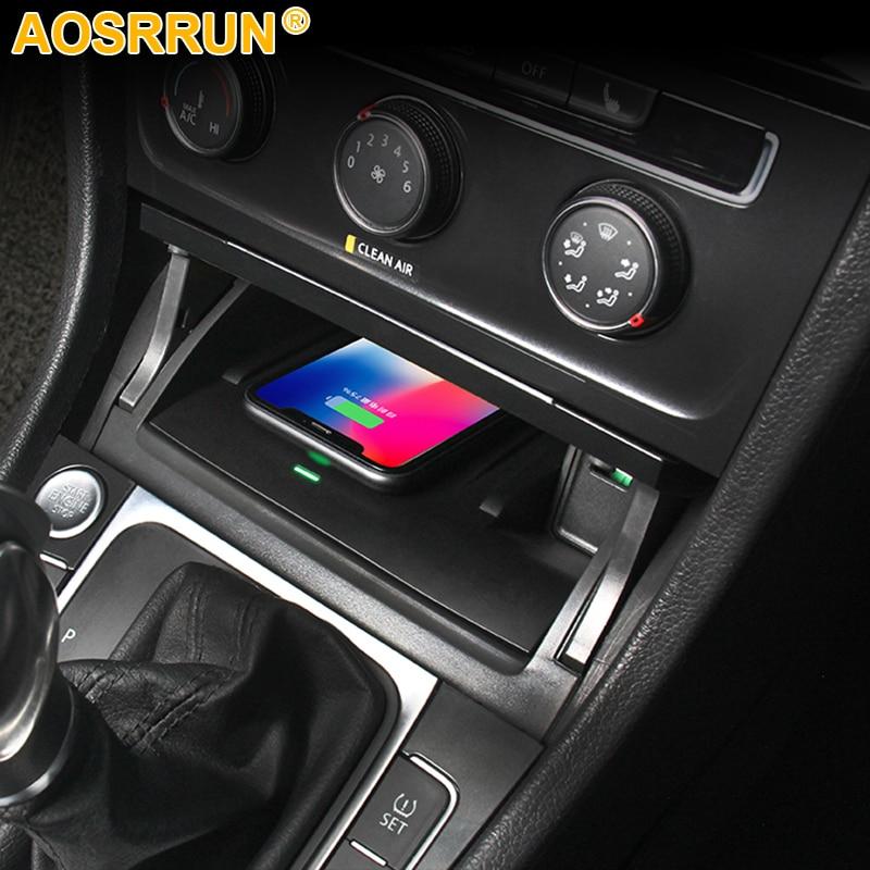 For Volkswagen VW Golf 7 MK7 Car accessories Mobile phone