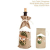 Santa Claus Christmas Wine Bottle Cover  Xmas Ornaments Gifts, New Year 2021