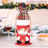 Santa Claus Christmas Wine Bottle Cover  Xmas Ornaments Gifts, New Year 2021