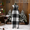 Santa Claus Christmas Wine Bottle Cover  Xmas Ornaments Gifts, New Year 2021