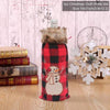 Santa Claus Christmas Wine Bottle Cover  Xmas Ornaments Gifts, New Year 2021