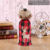 Santa Claus Christmas Wine Bottle Cover  Xmas Ornaments Gifts, New Year 2021