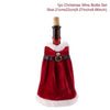 Santa Claus Christmas Wine Bottle Cover  Xmas Ornaments Gifts, New Year 2021