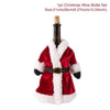 Santa Claus Christmas Wine Bottle Cover  Xmas Ornaments Gifts, New Year 2021