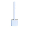 Silicone Brush Toilet Brush Holder Creative Cleaning Brush Set Toilet Brush Holder Set Clean Tool Durable Bathroom Dropshipping