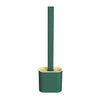 Silicone Brush Toilet Brush Holder Creative Cleaning Brush Set Toilet Brush Holder Set Clean Tool Durable Bathroom Dropshipping