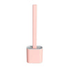 Silicone Brush Toilet Brush Holder Creative Cleaning Brush Set Toilet Brush Holder Set Clean Tool Durable Bathroom Dropshipping