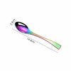 Spklifey Rainbow Cutlery Black Dinnerware Set 304 Stainless Steel Cutlery Set Knife Fork Spoon Tableware Wedding Silverware Set