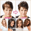 Silky Clip-On Hair Topper