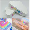 Cloud Rainbow Bath Salt Ball Essential Oil Effervescent Bubble Bath Bombs Skin Care