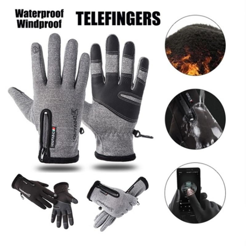 Unisex Winter Warm Waterproof Touch Screen Gloves
