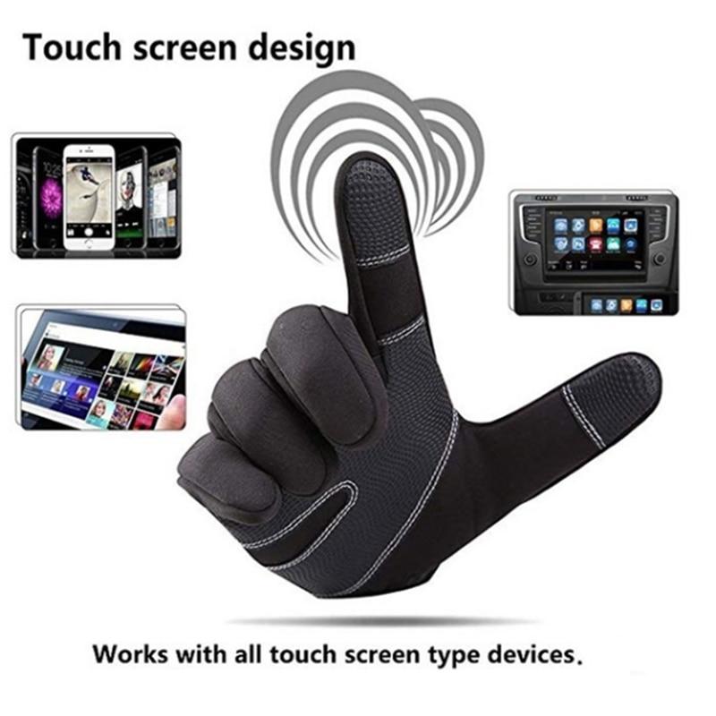 Unisex Winter Warm Waterproof Touch Screen Gloves