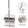 Stainless Steel Built-In Comb Rotating Broom