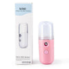 Mini Nano Face Steamer USB Nebulizer Facial Sprayer Humidifier Hydrating Anti-aging Wrinkle Women Beauty Skin Care Disinfect
