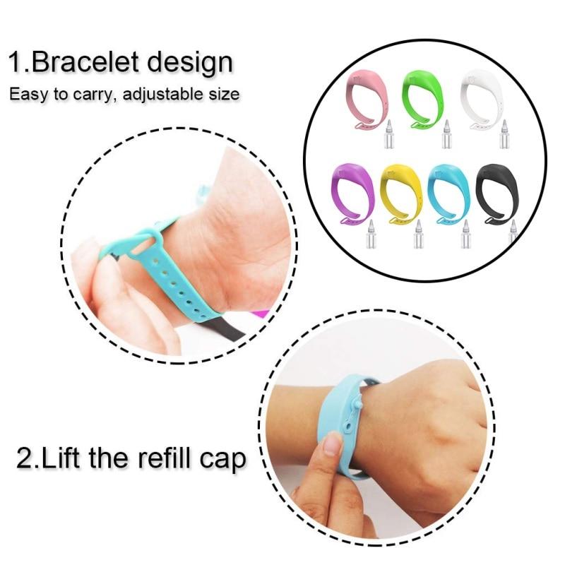 HAND DISPENSER ADJUSTABLE WRISTBAND