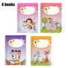 Magic Practice Copybook 4PCS + Pen
