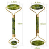 Massager For Face Jade Roller Facial Skin Care Tools Natural  Gouache Scraper Body Back Beauty Slimming Massagers Roller Set