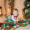 DIY Felt Christmas Tree Decor Santa Claus Kids Toys Christmas Decor