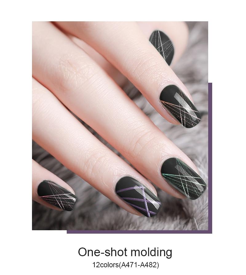 Glow in the Dark Spider Nail Gel 3PCS