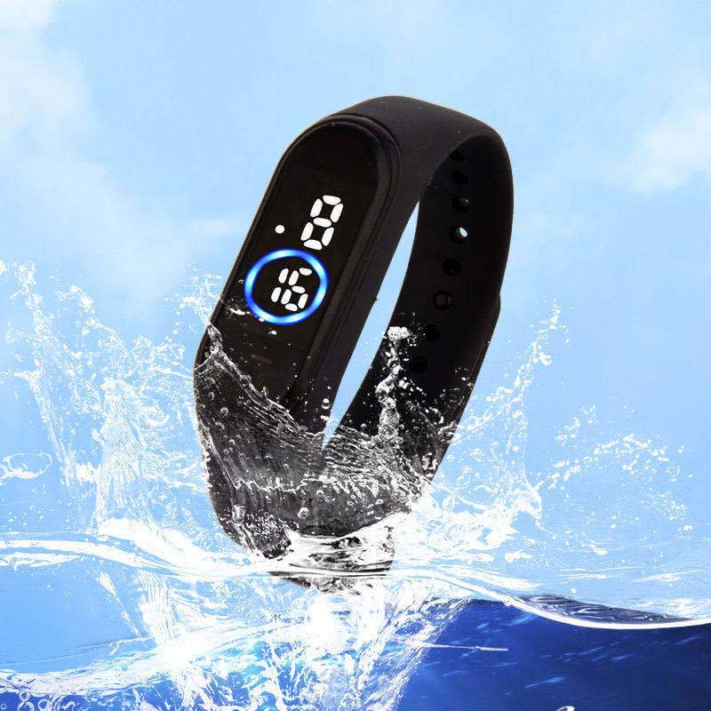 Waterproof Children Boys Girls Digital LED Quartz Alarm Date Sports Wrist Watch New Arrival Freeshipping Hot Sales Sport Watches