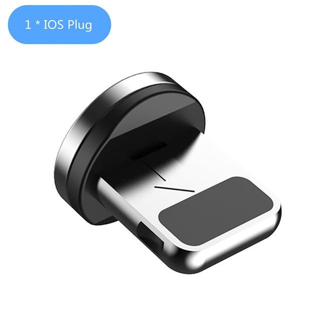 USB phone cable car data line Car phone charging cable fast charging 360 degree magnetic data line  auto accessories