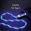 USB phone cable car data line Car phone charging cable fast charging 360 degree magnetic data line  auto accessories