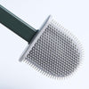 Silicone Brush Toilet Brush Holder Creative Cleaning Brush Set Toilet Brush Holder Set Clean Tool Durable Bathroom Dropshipping