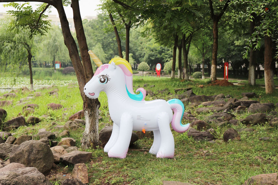 Gigantic Unicorn & Elephant Backyard Sprinkler