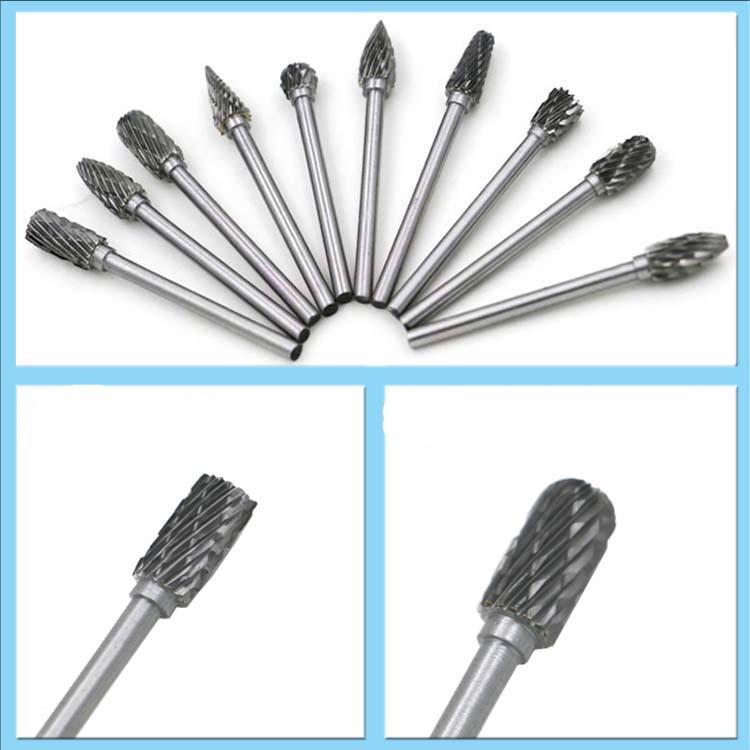 Metal Polishing Cut Carbide Rotary Set