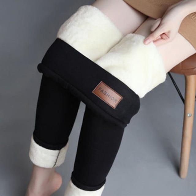 SUPER THICK CASHMERE WOOL LEGGINGS