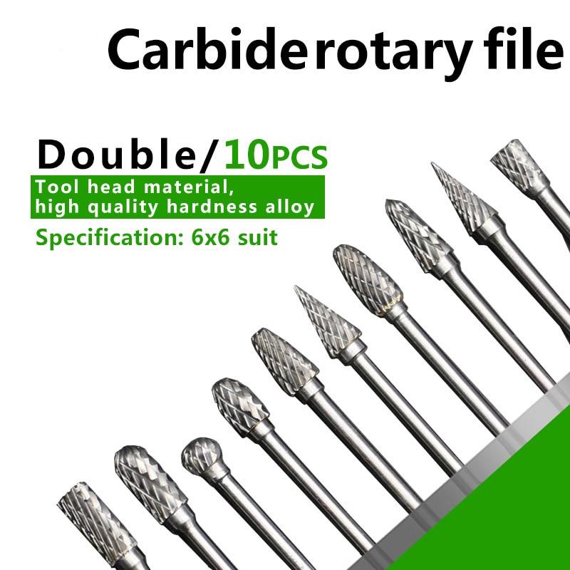 Metal Polishing Cut Carbide Rotary Set