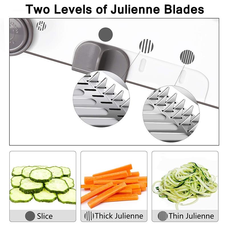 Multi-function vegetable slicer